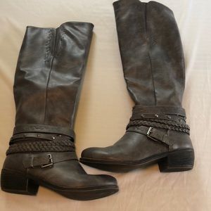 Grey Maurice’s boots